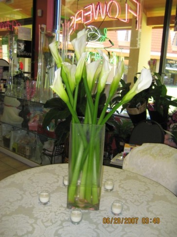 Calla Lily Centerpiece