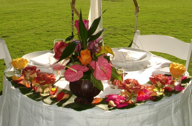 Colorful Table Centerpiece