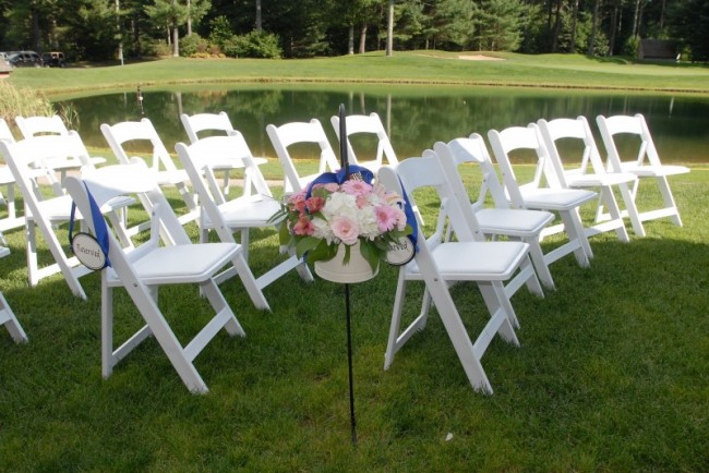 Wedding Party Photo Gallery Outdoor Isle Markers Outdoor Isle Markers 