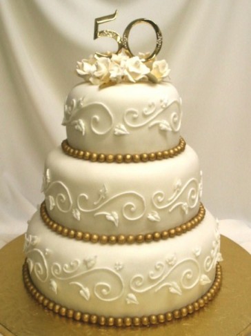 Golden Wedding Anniversary Party Ideas Pic #16