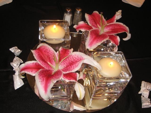 Photo Gallery Photo Of Lily Centerpieces 4188