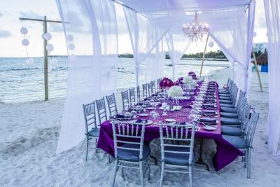 Glamorous Beach Wedding