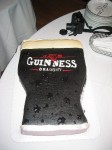 Tip Back a Guiness Grooms Cake