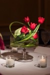 Elegant Contemporary Tulip Centerpiece