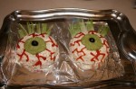 Halloween Party Eyeball Cheese Balls