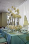 Hanging Flowers Centerpiece