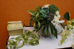 Succulent Wedding Bouquet