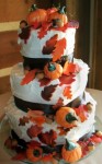 Pumpkin & Fall Wedding Cake