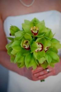 Green Bridal Bouquet