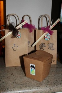 Asian Themed Party Favors