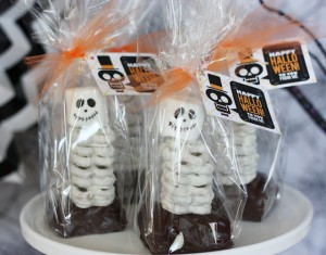 Skeleton Brownies