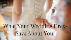 What Your Wedding Dress Says About You