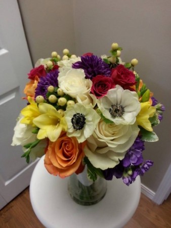 Bright Bridal Bouquet