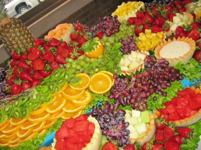 Photo Gallery - Elaborate Fruit Display