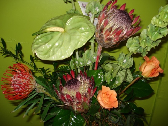 Tropical Flower Arrangement