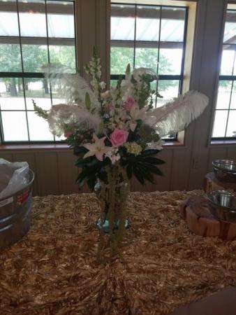 Vase of flowers