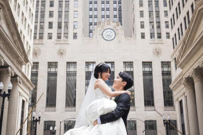 Downtown Chicago wedding