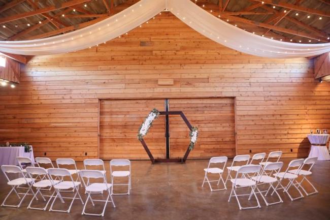 Indoor ceremony option