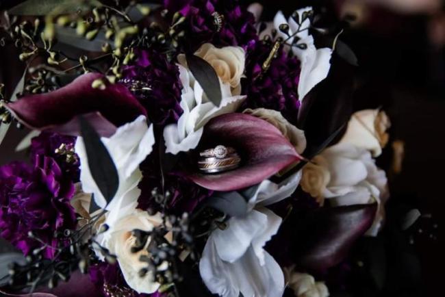 Moody Wedding Bouquet