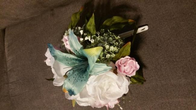 Lily and Rose Silk Bouquet