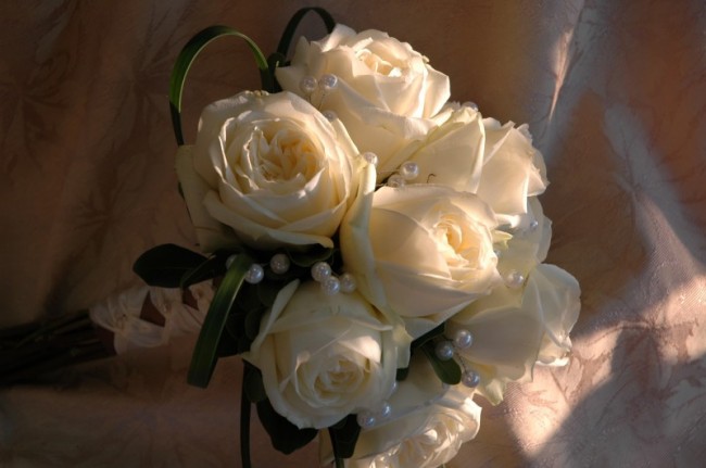 Ivory Rose Bridal Bouquet