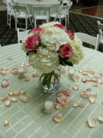 Pretty Petal Flower Centerpiece