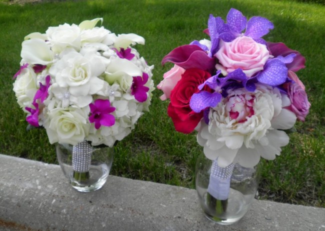 Bride's Bouquet & Bridemaid's Bouquet