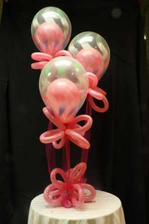 Photo Gallery - Photo Of Double Stuffed Trio Balloons