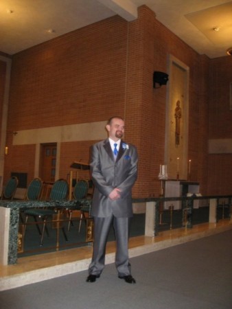 Groom Waiting for Bride