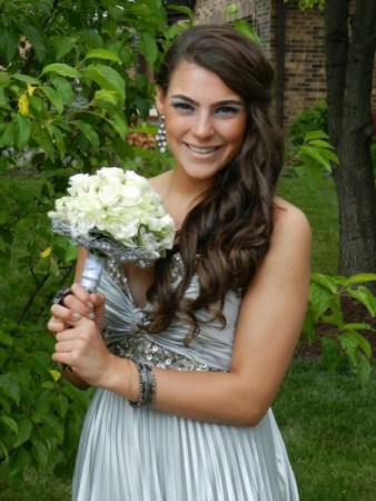 Beautiful White Prom Bouquet