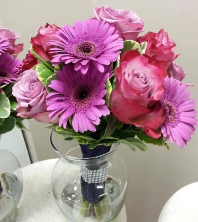 Bridesmaid Bouquet in Pink