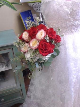 Red Wedding Bouquet