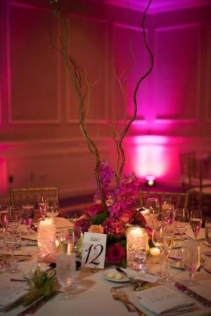 Deep Pink Arrangement and Decor