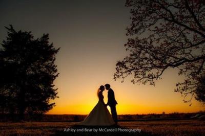 Sunset Wedding Portrait