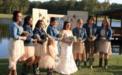 Outdoor Bridesmaids