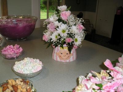 It's A Girl! Baby Shower Centerpiece 