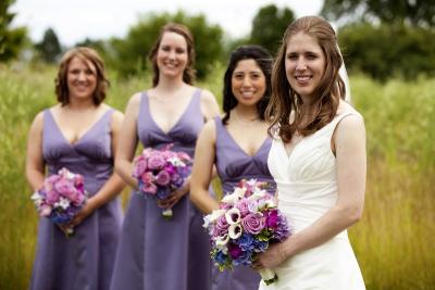 Lavender Bridal Bouquets