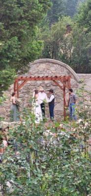 Rock arch ceremony