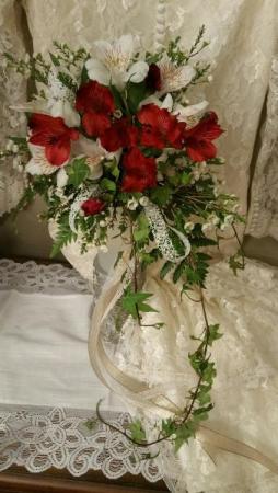 Alstro Lily Bridal Bouquet