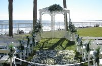 Beautiful Arbor on the Beach