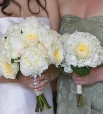 Bridal Bouquets of White