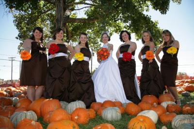 Fall Wedding Portrait