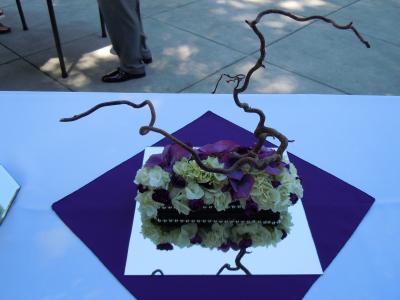 Gorgeous Reception Centerpiece