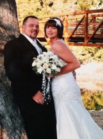 Beautiful Couple in their Wedding Portrait