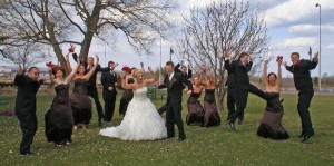 Bridal Party Photo Fun Bridal Party Photo
