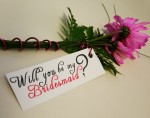 Bridesmaid Flower Bridesmaid Flower