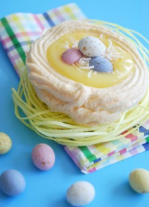 Easter Lemon Meringue Nest
