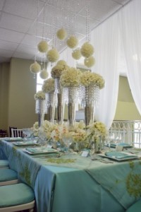Elegant Shower Decor