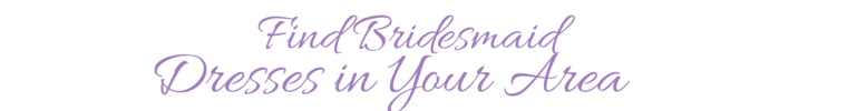 Find Bridesmaid
