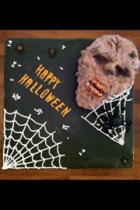 Mummy Head Cake